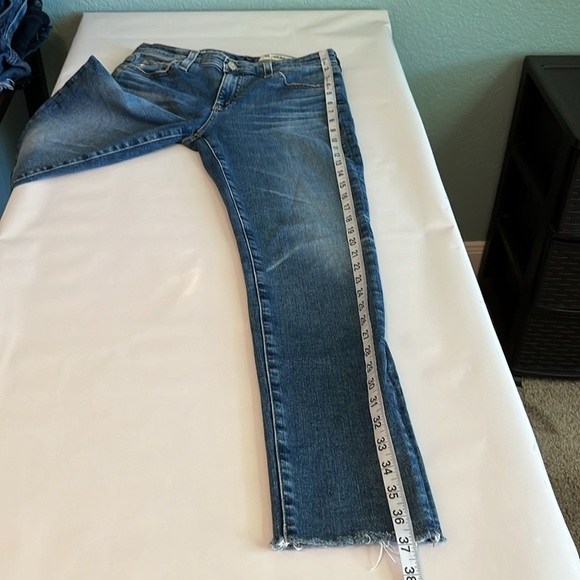 Ag Adriano Goldschmied Prima Ankle Cigarette Leg Size 28R - Picture 9 of 16